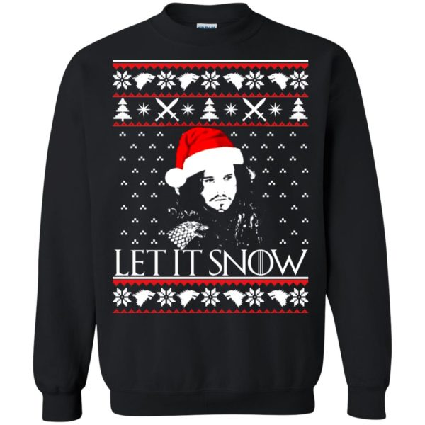 Jon snow Let it now Chiristmas sweatshirt, hoodie, long sleeve
