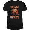 Just A Girl Who Loves Dachshund Halloween shirt