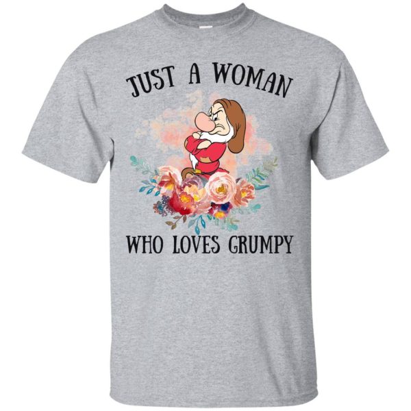 Just A Woman Who Loves Grumpy shirt, long sleeve, hoodie