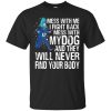 Keanu reeves Mess with me I fight back mess with my dog shirt