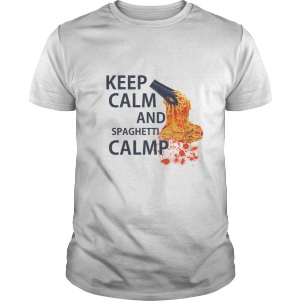 Keep calm and spaghetti clamp shirt, hoodie, long sleeve