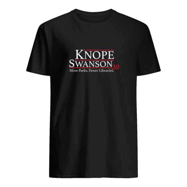 Knope Swanson 2020 more parks fewer libraries shirt, hoodie