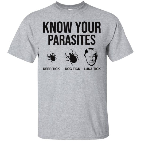 Know Your Parasites Deer Tick Dog Tick Luna Tick shirt, hoodie, LS