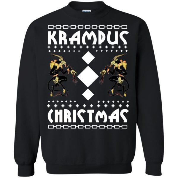 Krampus Christmas Ugly Christmas Sweater, hoodie, long sleeve