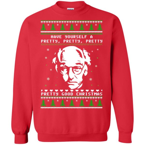 Larry David Have Yourself A Pretty Pretty Pretty Good Christmas Sweater