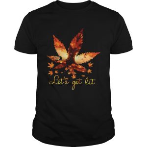 Lets Get Lit Weed Halloween shirt