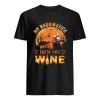 MY BROOMSTICK RUN ON WINE MOON PUMPKINS HALLOWEEN T-SHIRT