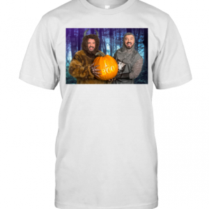 Marc And Fausto Wedding Monsters Pumpkin Halloween T-Shirt