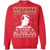 Merry Christmas Barb we miss you sweater, hoodie, long sleeve
