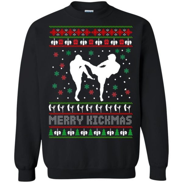 Merry Kickmas Christmas sweatshirt, hoodie, long sleeve