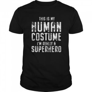 My Human Costume Funny Vintage Halloween Costume shirt