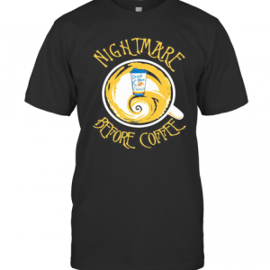 Nightmare Before Coffee Hug Dutch Bros Halloween T-Shirt