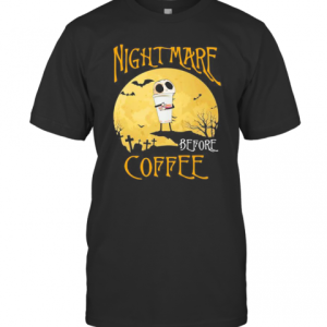 Nightmare Before Dunkin Donuts Halloween T-Shirt