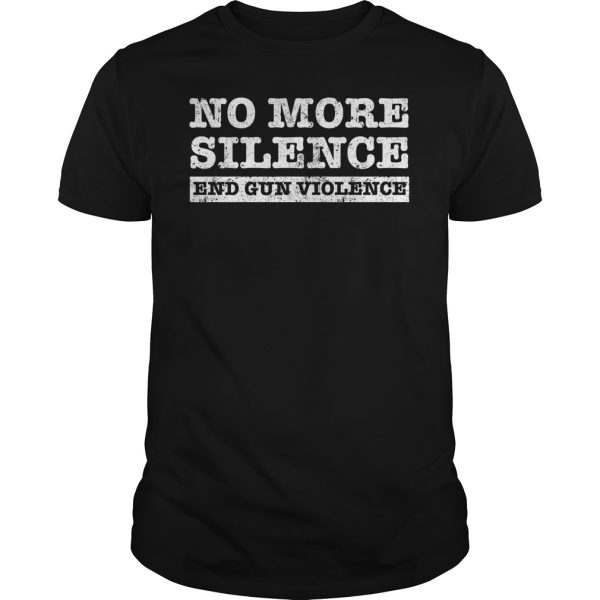 No more silence and gun violence shirt, hoodie, long sleeve