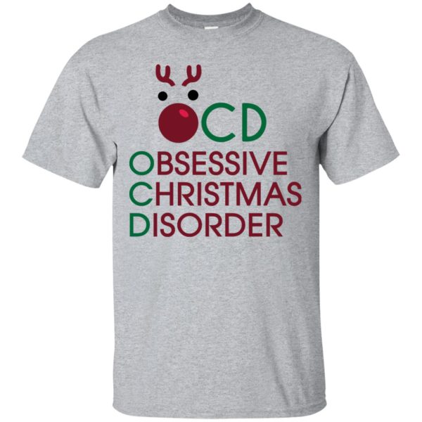 OCD Obsessive Christmas Disorder shirt, hoodie, long sleeve