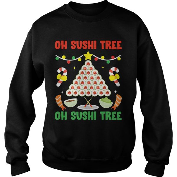 Oh Sushi Tree Christmas sweater, sweatshirt, hoodie