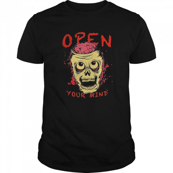 Open Your Mind Halloween shirt