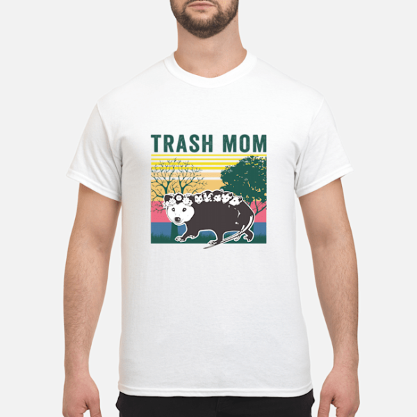 Opossum trash mom vintage shirt, guys tee, tank top