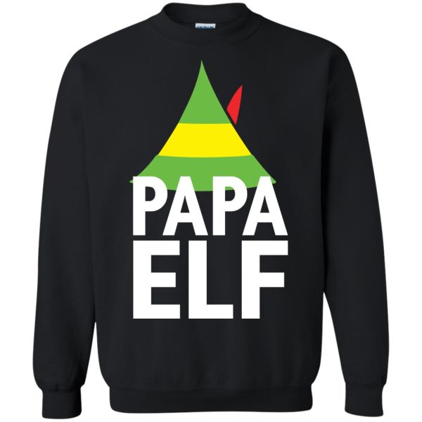 Papa Elf Buddy the elf Christmas sweater, hoodie, long sleeve