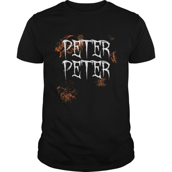 Peter Peter Pumpkin Eater Halloween Couples Costume shirt