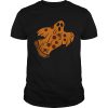 Pizza Halloween Ghost Scary Pizza shirt