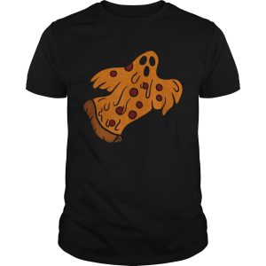 Pizza Halloween Ghost Scary Pizza shirt