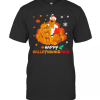 Pluto Happy Hallothanksmas Halloween Thanksgiving Christmas T-shirt