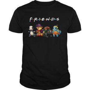 Pokemon Charmander Pikachu Bulbasaur And Squirtle Friends Halloween shirt