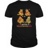 Pooh Disney Halloween And Merry Christmas Happy Hallothanksmas shirt