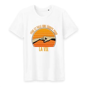 Père et fille une équipe pour la vie T shirt homme Père et fille une équipe pour la vie T shirt homme