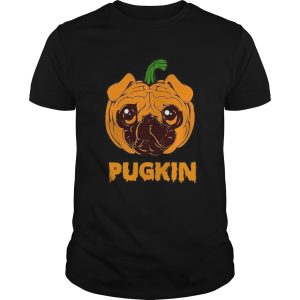 Pug Dog Pugkin Halloween shirt