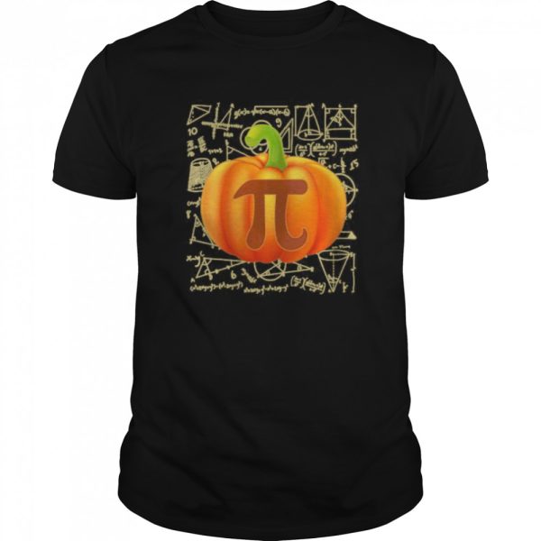 Pumpkin Pie Shirt Funny Halloween Thanksgiving Pi Day shirt