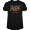 Pumpkin Spice Halloween Gift Pumpkin shirt