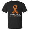 Pumpkin You can&rsquo;t scare me I fight multiple sclerosis t-shirt, hoodie