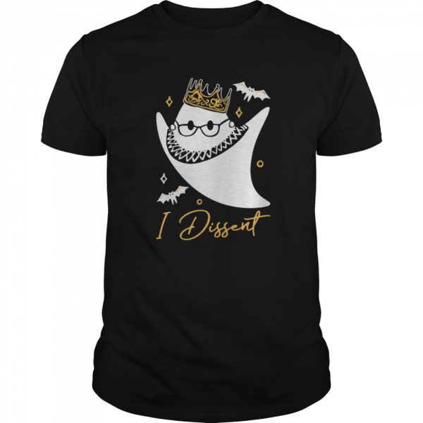 RBG Ghost I Dissent Halloween shirt