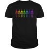 Rainbow Skeletons Day Of The Dead Halloween shirt