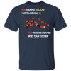 Red touches yellow hurts like hello red touches pewter bites your cooter shirt