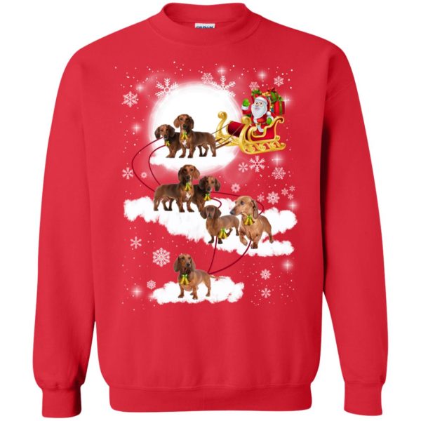 Reniender Dachshund Christmas sweatshirt, hoodie