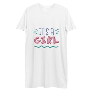 Robe t-shirt It’s a girl