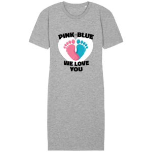 Robe t-shirt grossesse message – Stella SPINNER