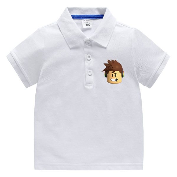 Roblox Polo en coton pour enfant