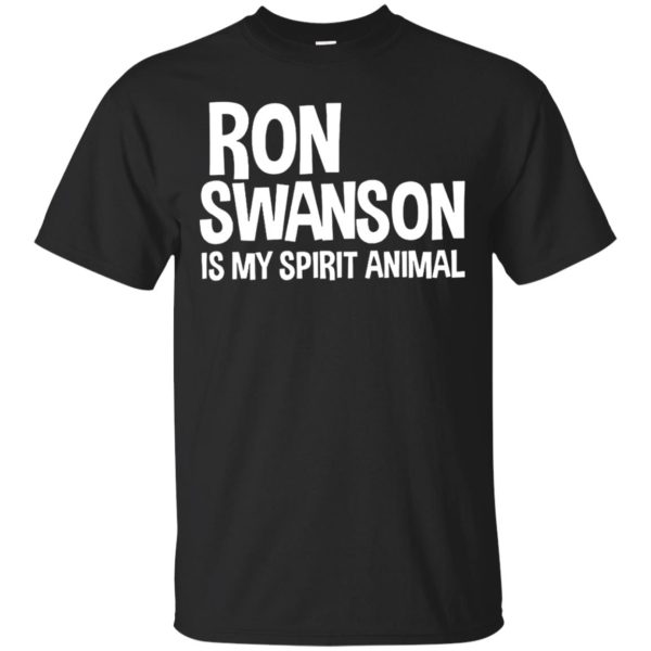 Ron Swanson is my spirit animal shirt, hoodie, long sleeve