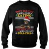 Rottweiler they see you when you&rsquo;re eating they know when you have snacks Christmas sweater