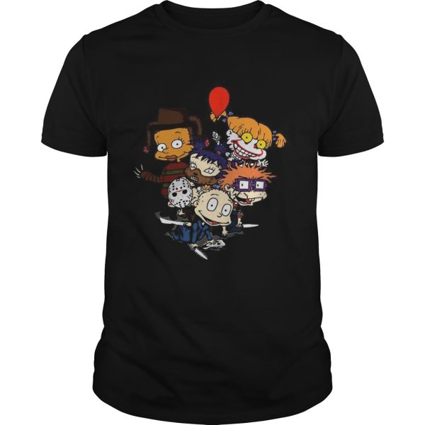 Rugrats Tv Show Horror Characters Halloween shirt