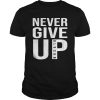 Salah Never give up shirt, hoodie, long sleeve, ladies tee