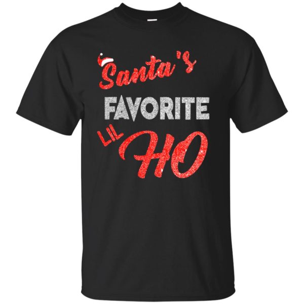 Santa’s favorite LIL Ho shirt, hoodie, long sleeve, ladies tee