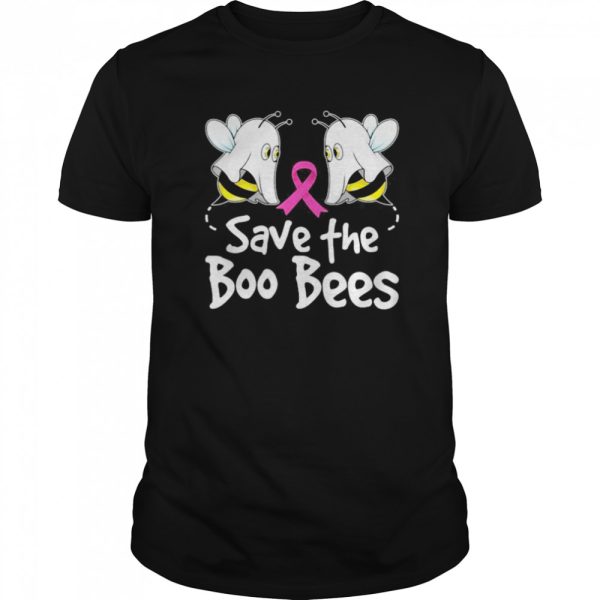 Save The Boo Bees Funny Breast Cancer Awareness Halloween shirt