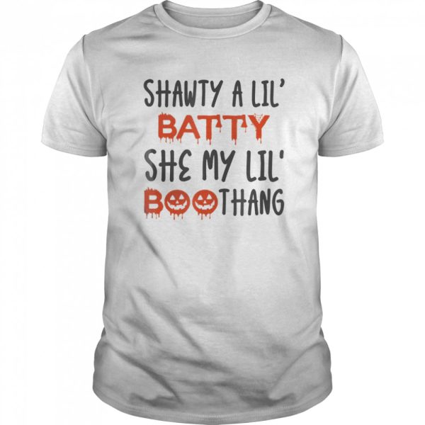 Shawty A Lil’ Batty She My Lil’ Boothang Trendy Halloween shirt