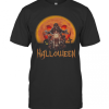 Skeleton Biker Halloween T-Shirt