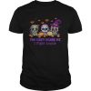 Skulls Pumpkins You Cant Scare Me I Fight Lupus Halloween shirt
